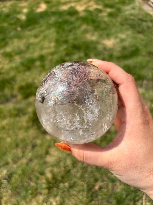 Garden Quartz Sphere - Large