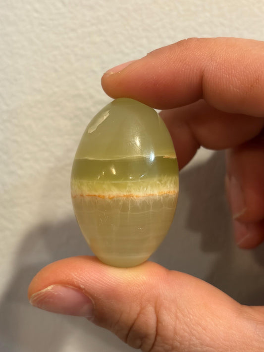Green Onyx Shiva Lingam Shape
