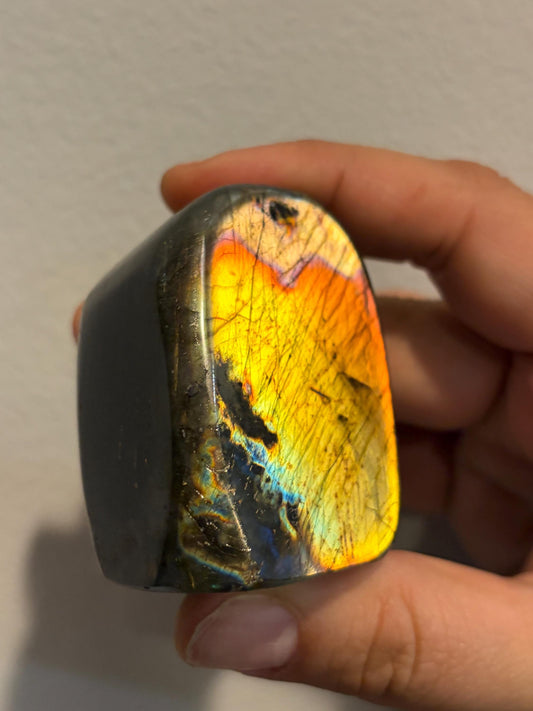 Labradorite Freeform w/ Rainbow Flash