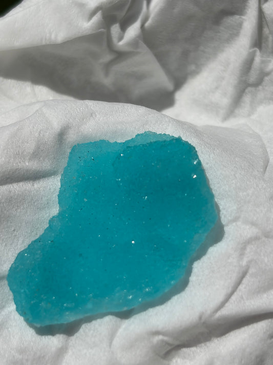 Blue Hemimorphite from the DR of Congo