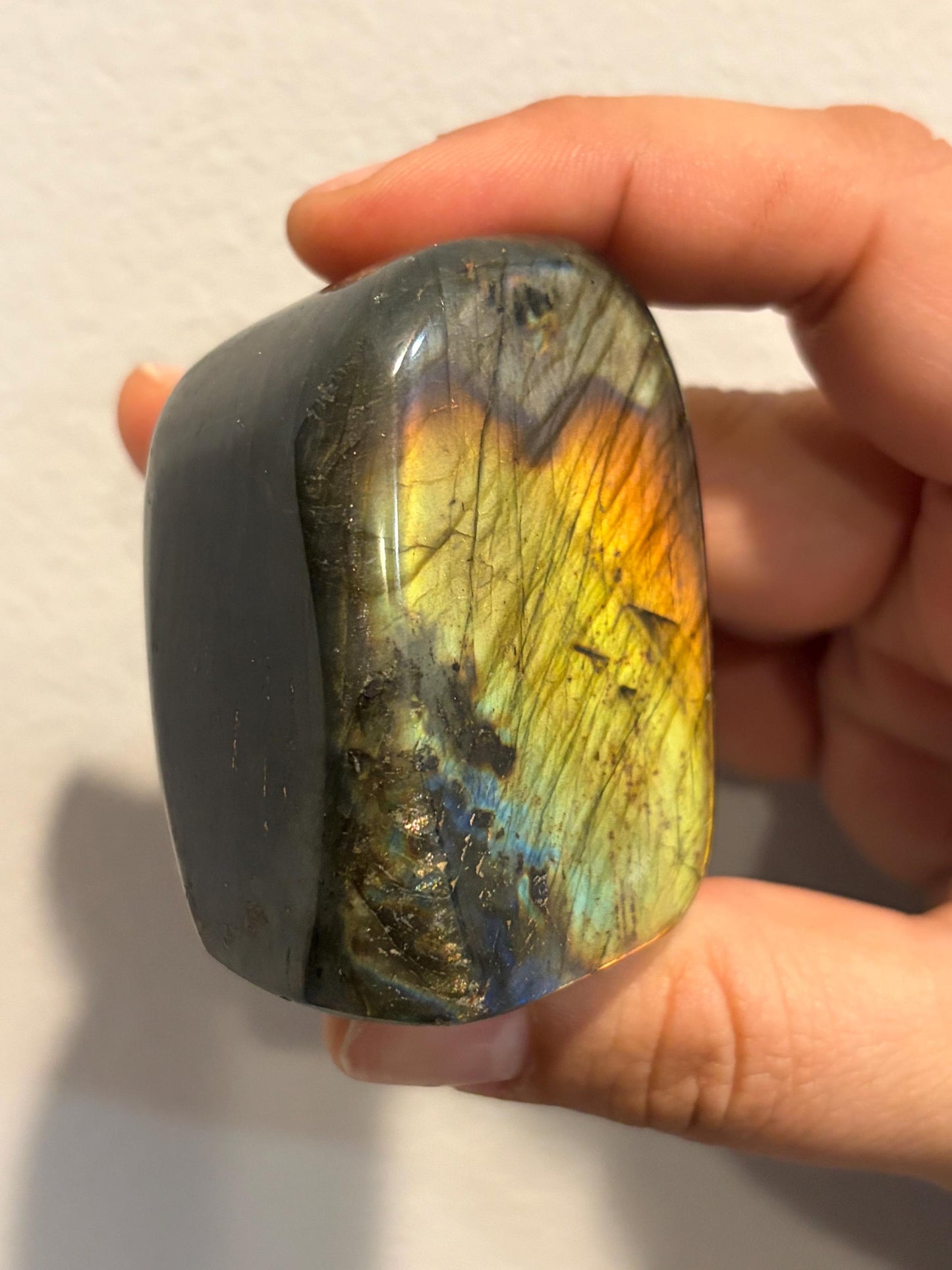 Labradorite Freeform w/ Rainbow Flash