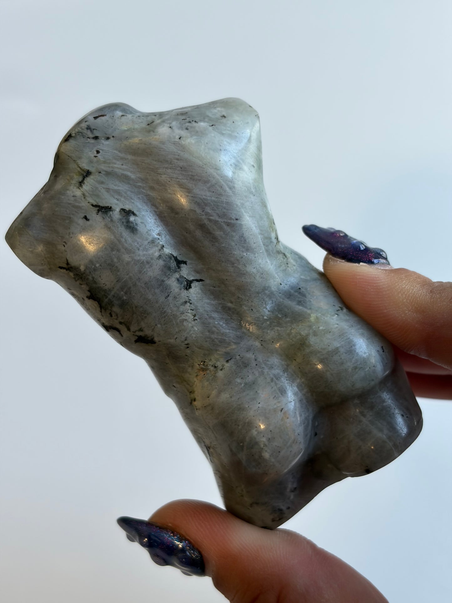 Labradorite Male Body Carving
