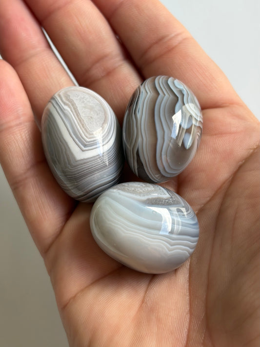 Botswana Agate Tumbles - Intuitively Picked