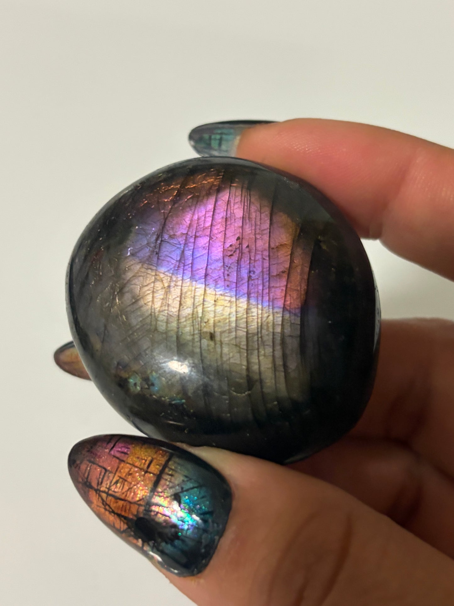 HQ Labradorite Palm Stone - Choose Your Own