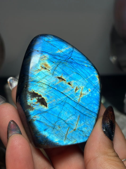 Labradorite Freeform w/ Blue Flash from Madagascar