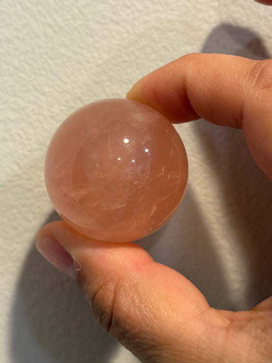 Star Rose Quartz Sphere