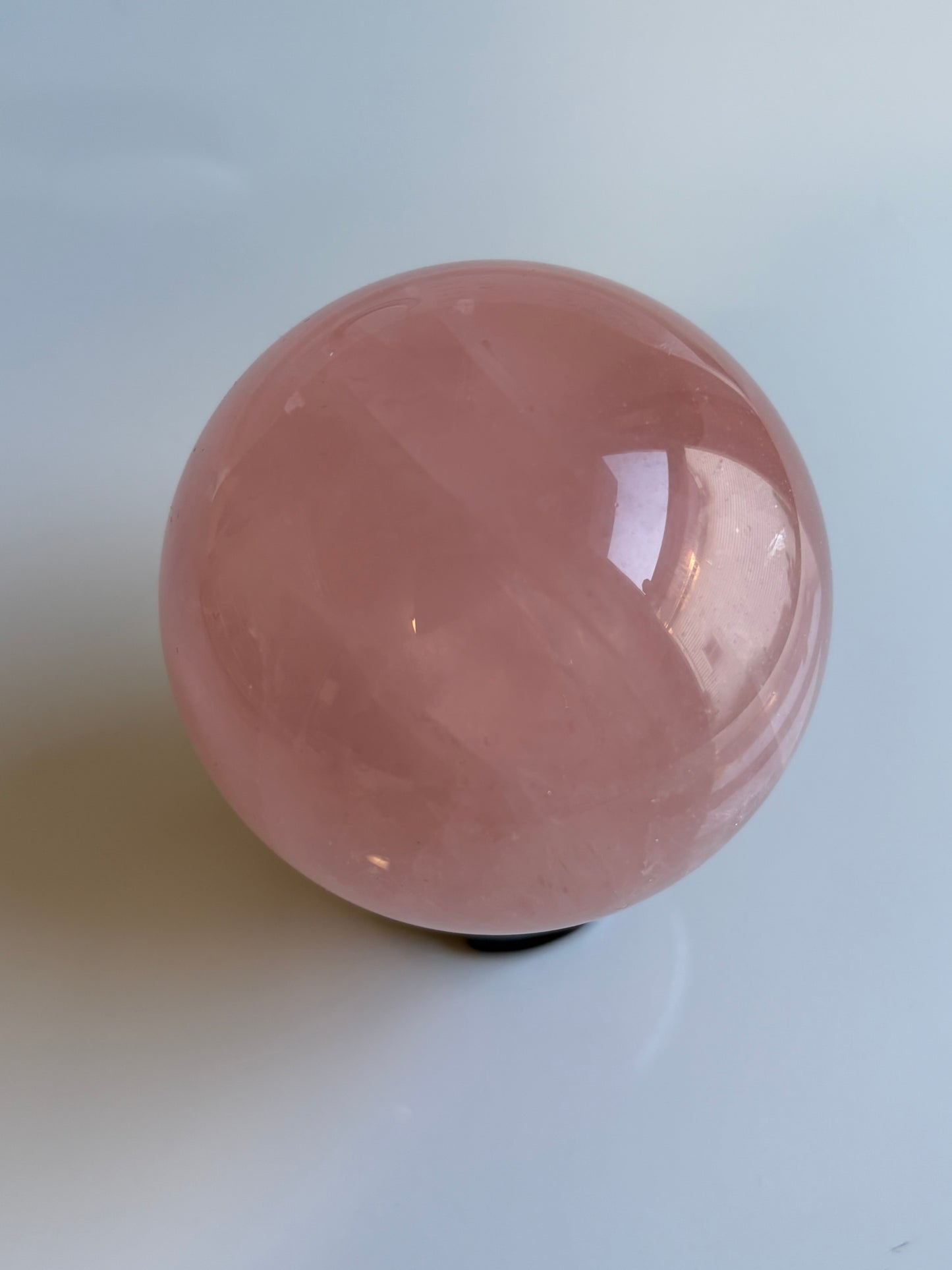 Bubblegum Star Rose Quartz Sphere - 56