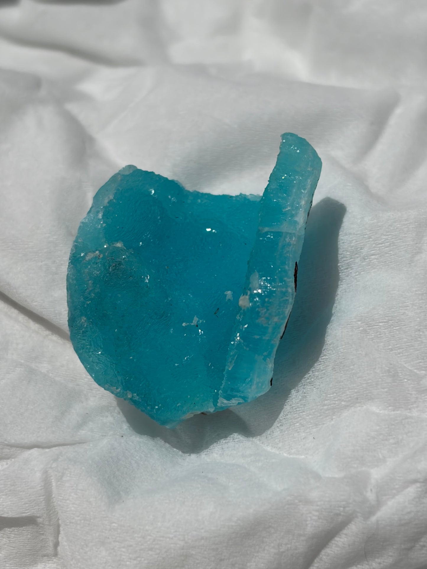 Blue Hemimorphite from the DR of Congo