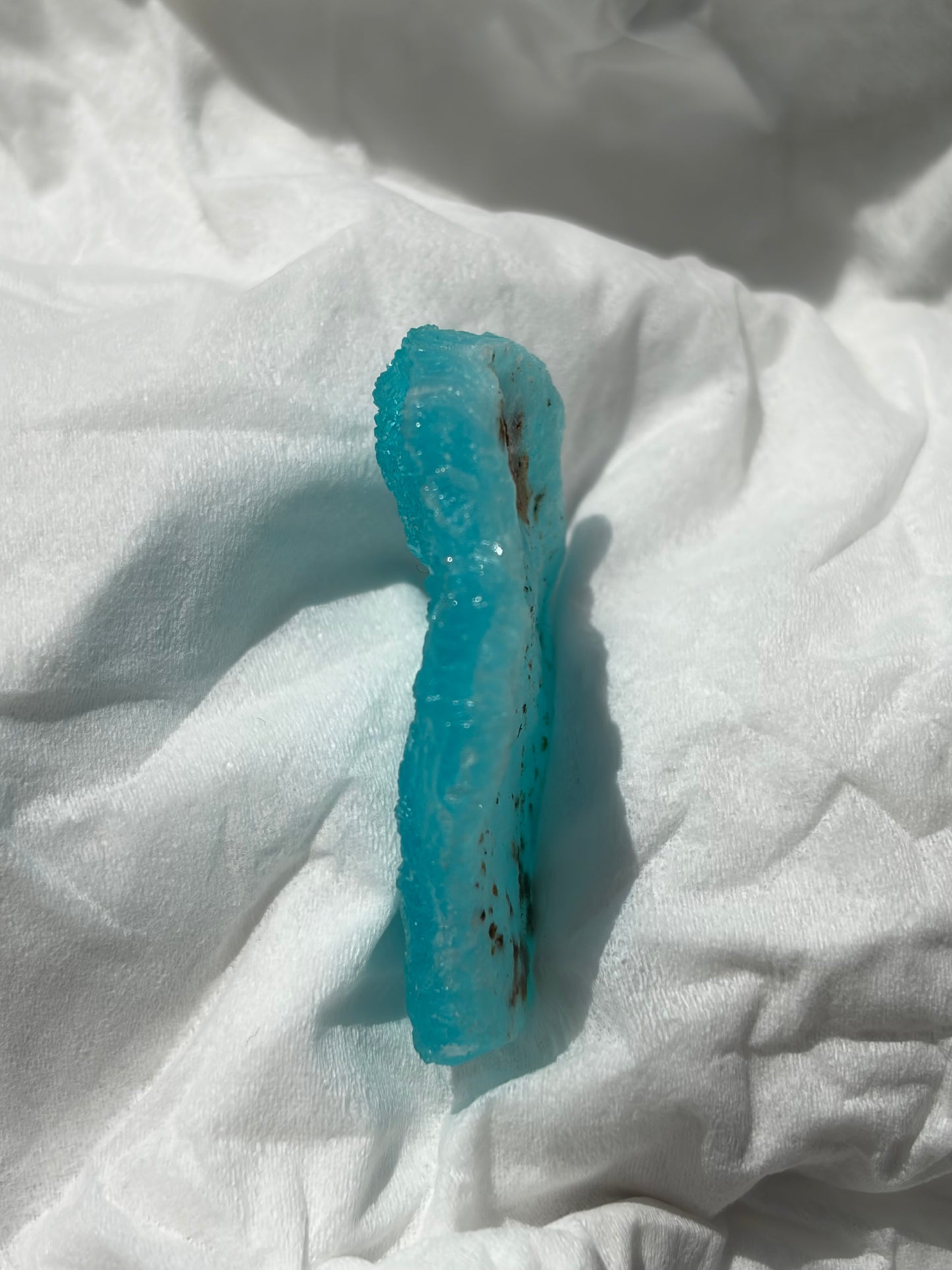 Blue Hemimorphite from the DR of Congo