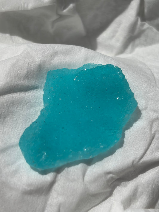Blue Hemimorphite from the DR of Congo