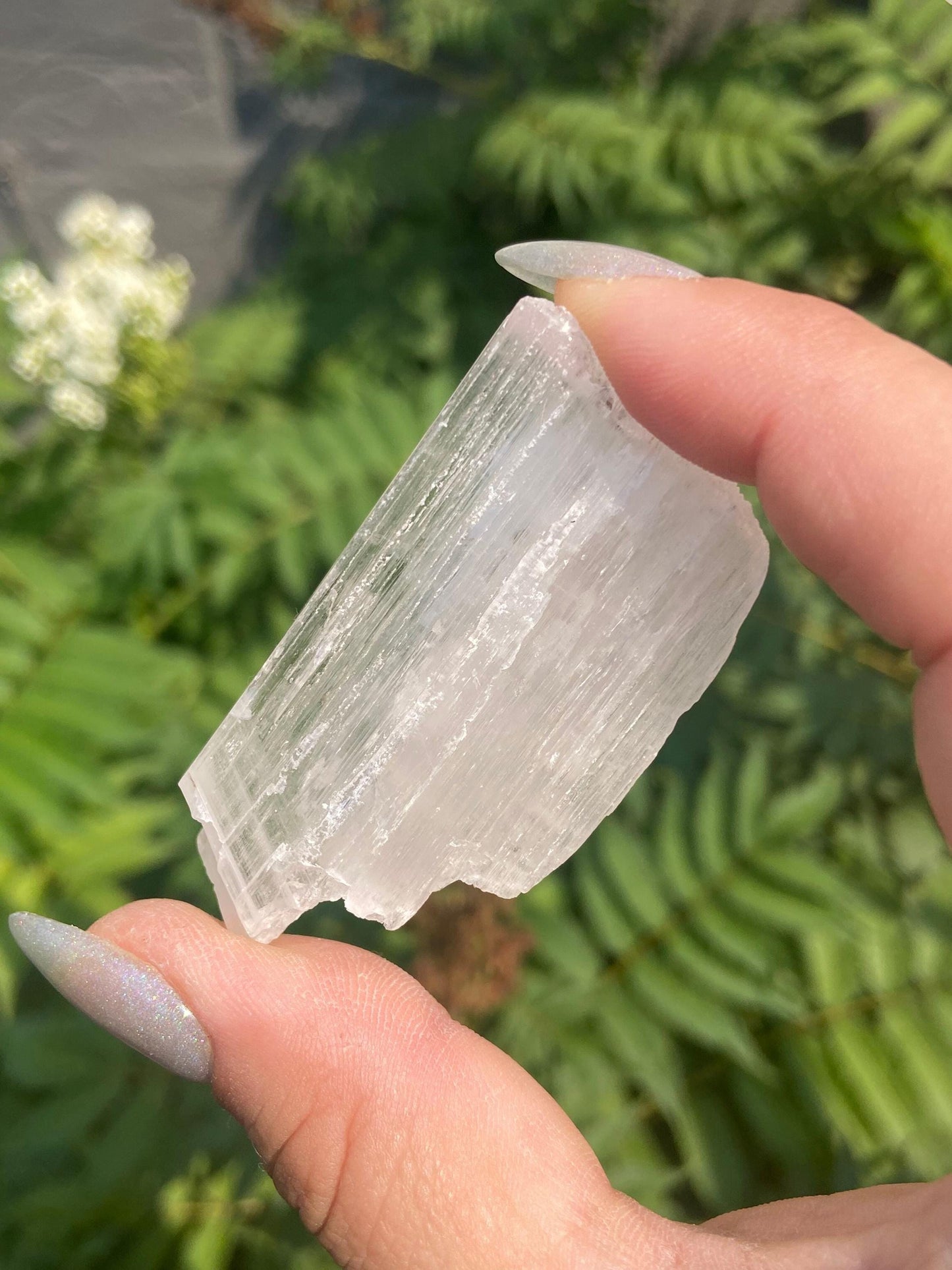 Pink Kunzite Specimen: Gemstone Display (2.5" x 0.75" x 0.5")
