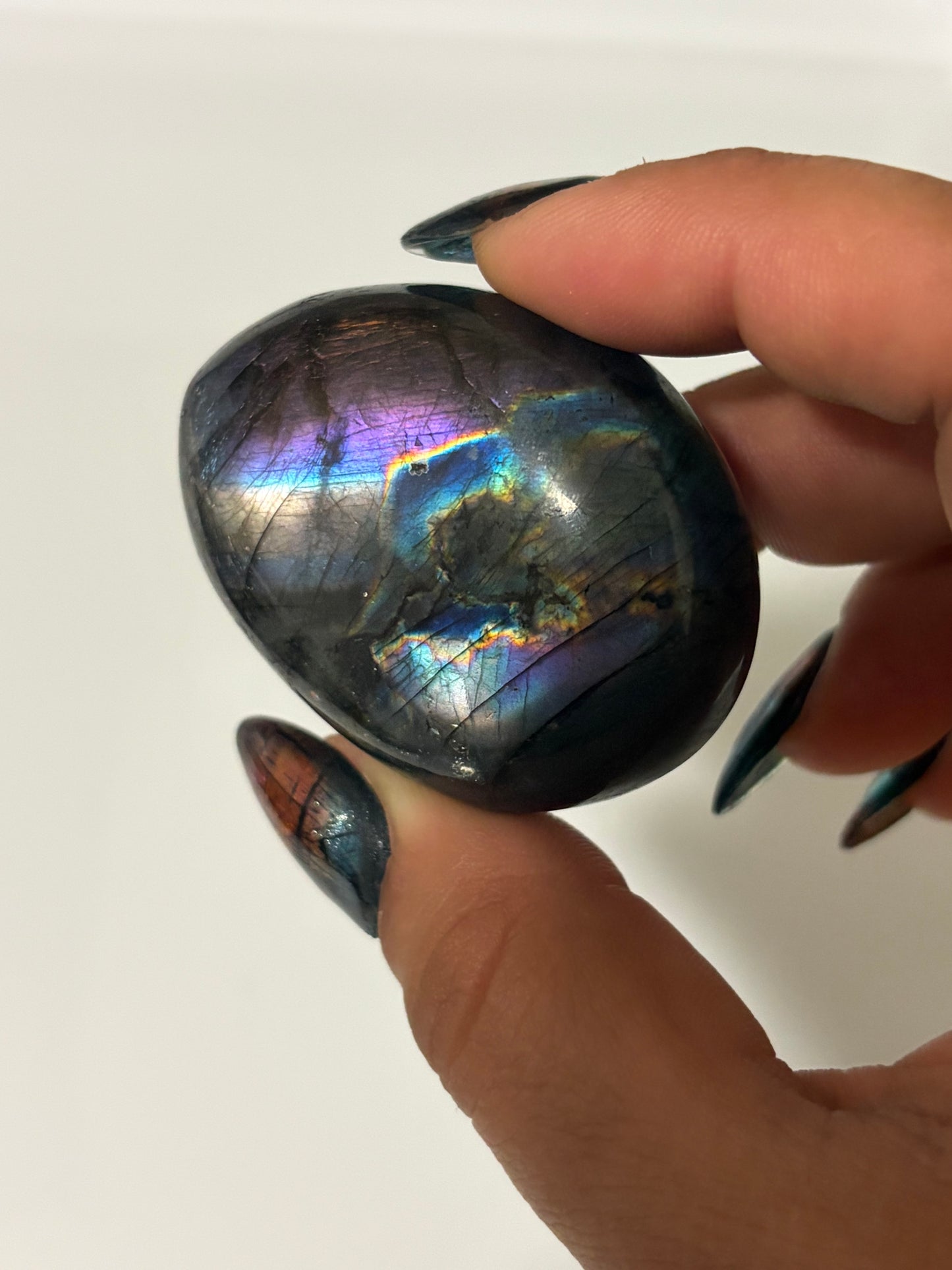 HQ Labradorite Palm Stone - Choose Your Own