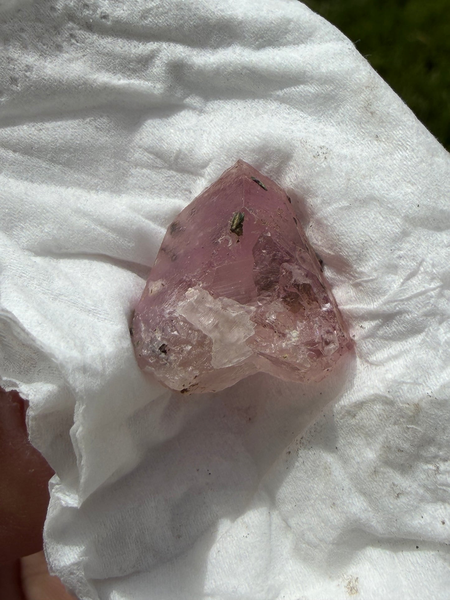Cobaltoan Calcite - Medium Point, from the DR of Congo