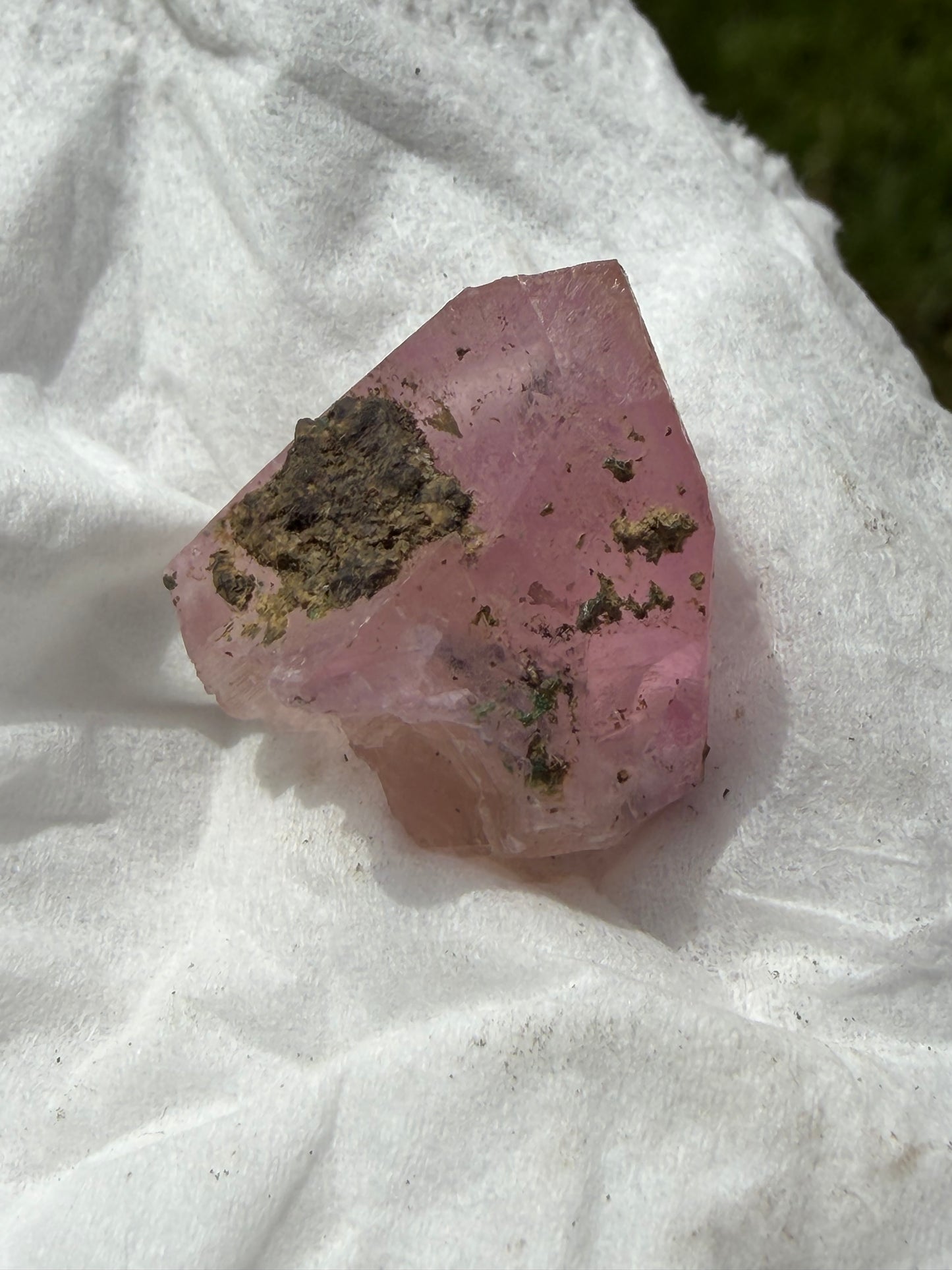Cobaltoan Calcite - Medium Point, from the DR of Congo