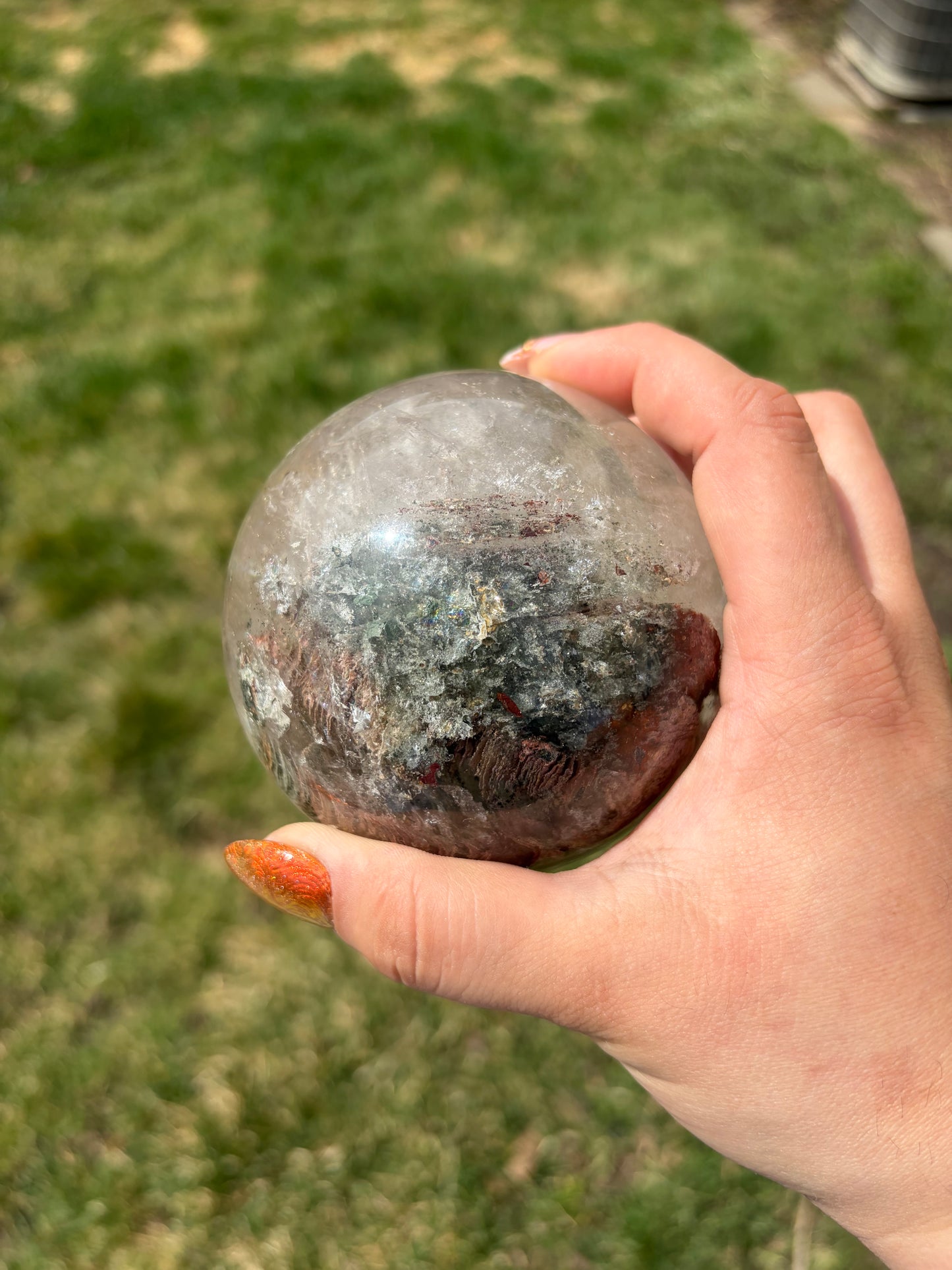 Garden Quartz Sphere - Large