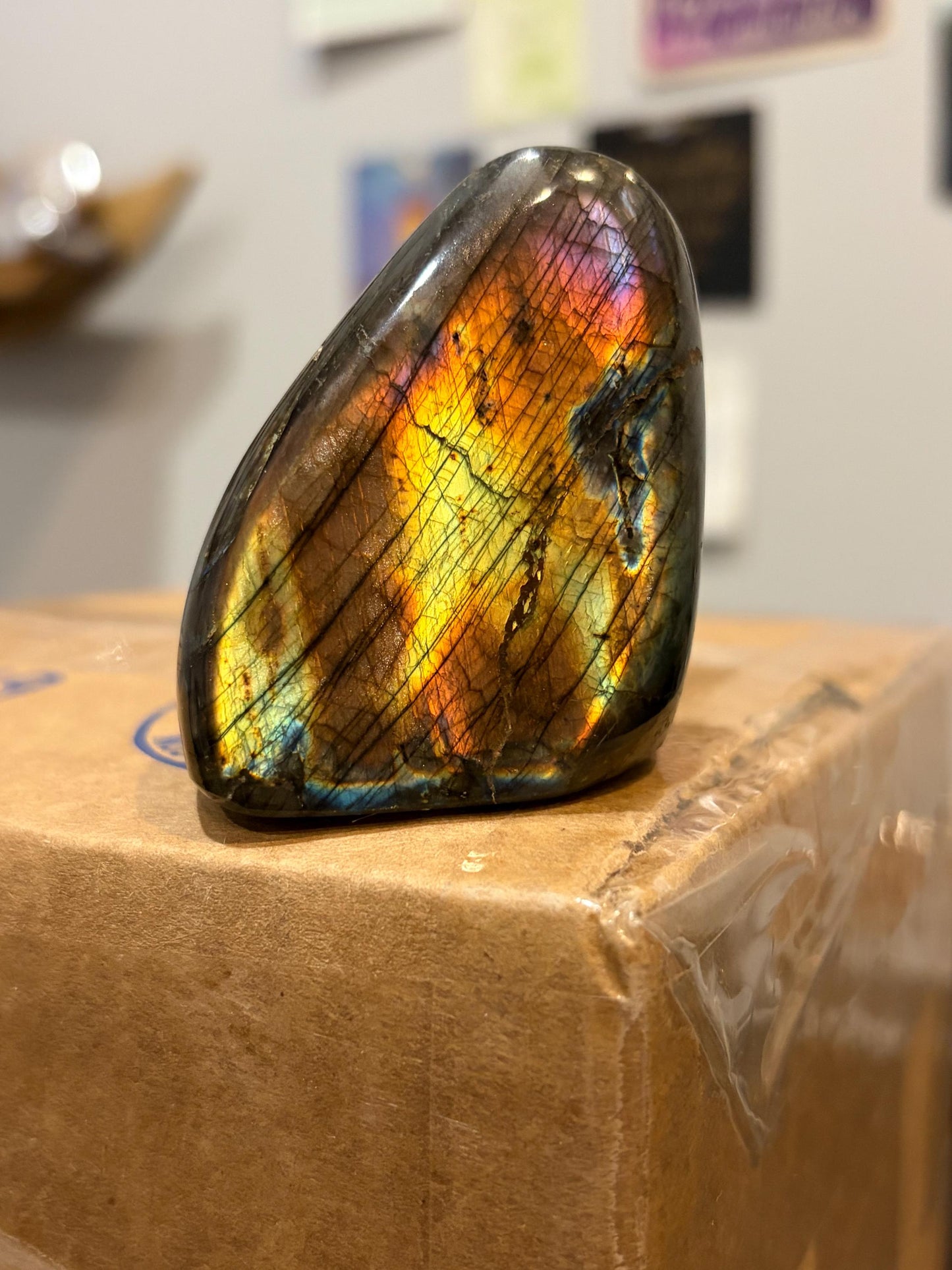 Labradorite Freeform w/ Sunset Flash