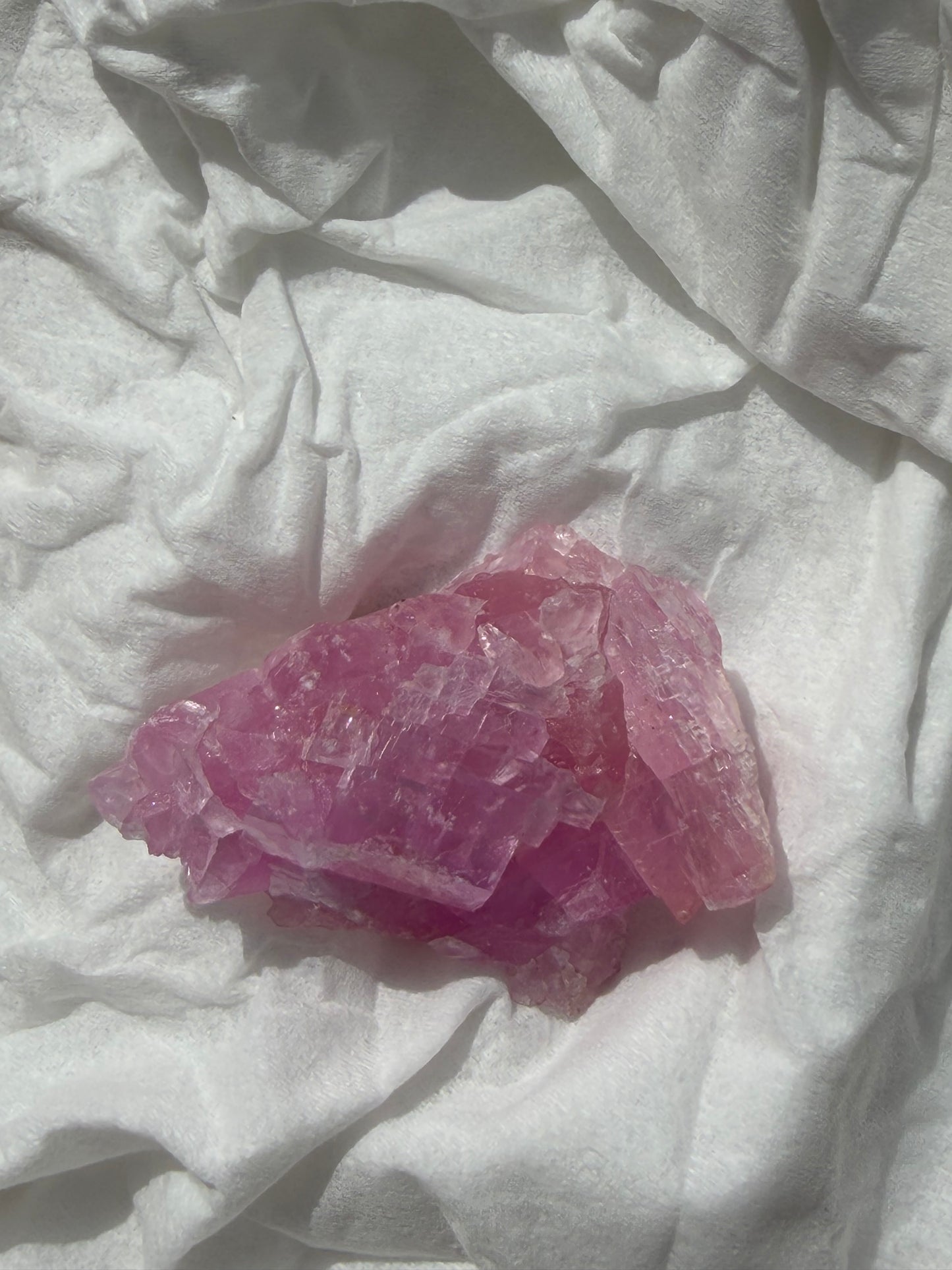 Cobaltoan Calcite - Medium Point Cluster, from the DR of Congo