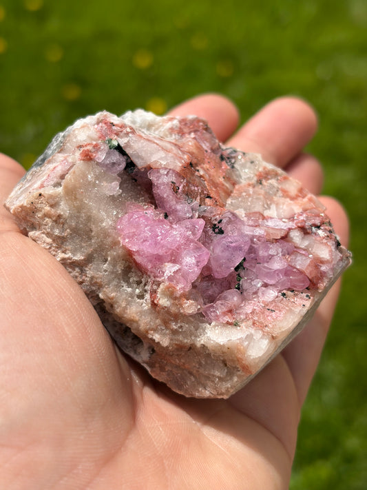 Cobaltoan Calcite - Extra Large Point Cluster, from the DR of Congo