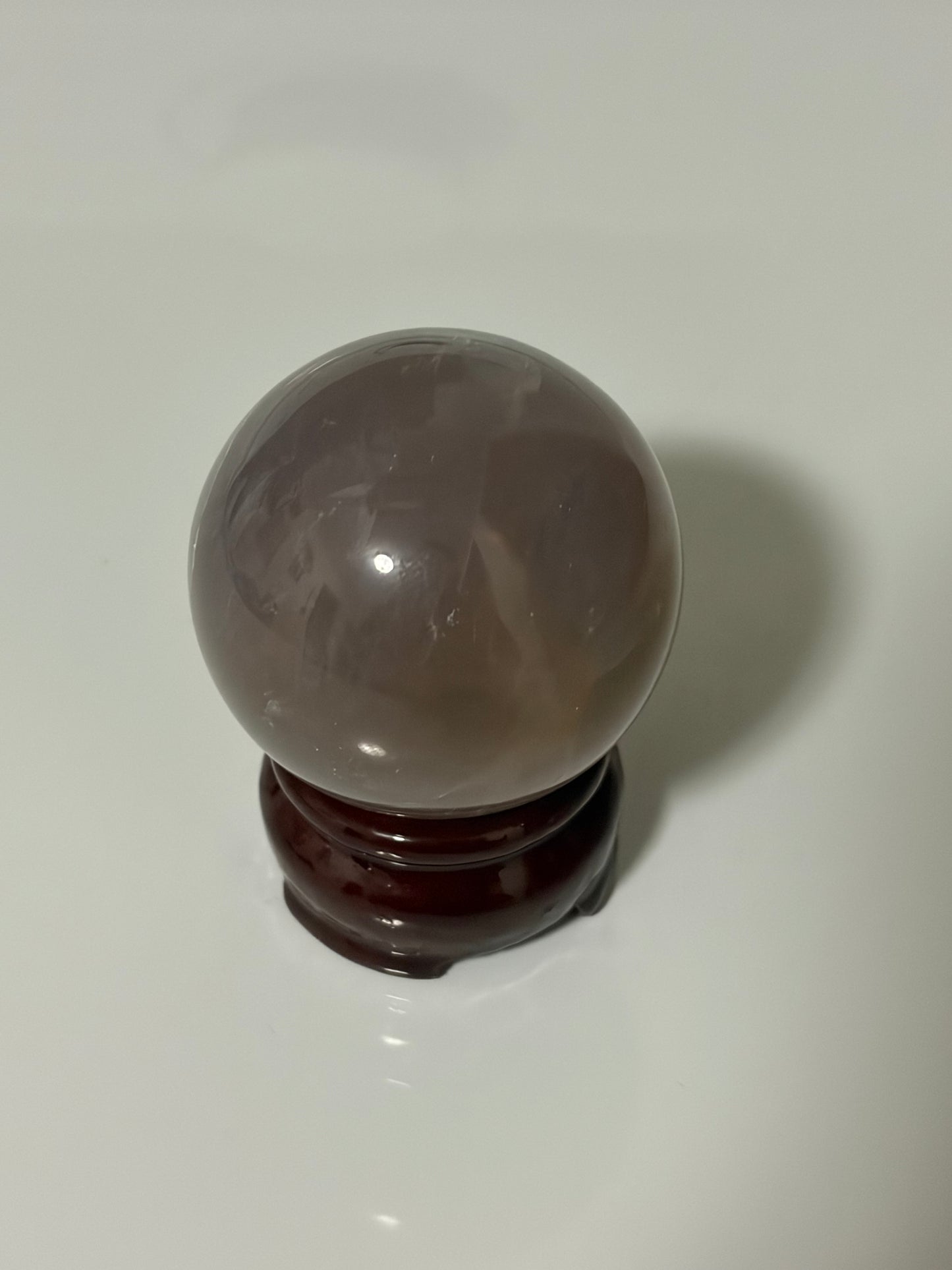 Star Blue Rose Quartz Sphere from Madagascar