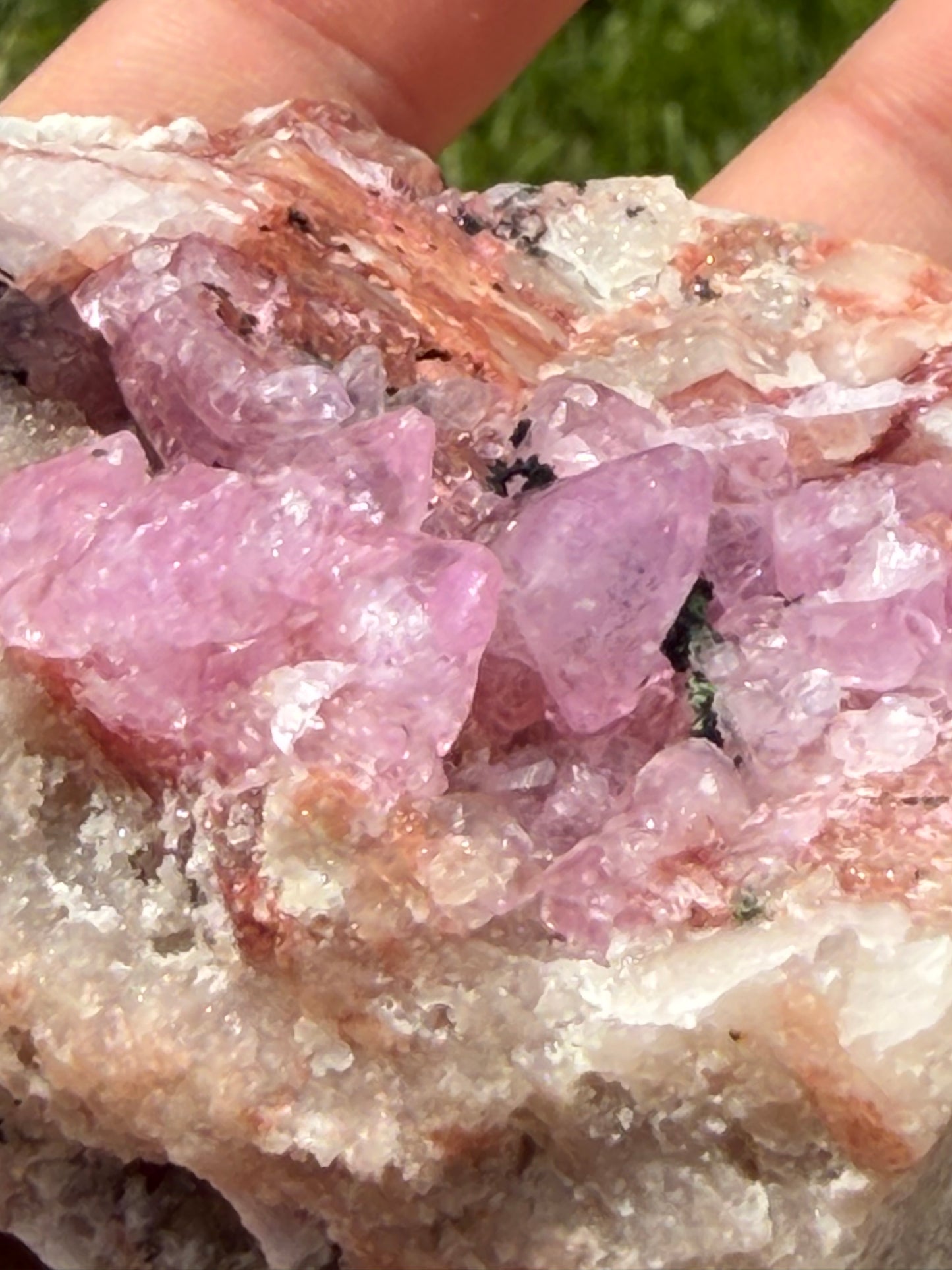 Cobaltoan Calcite - Extra Large Point Cluster, from the DR of Congo