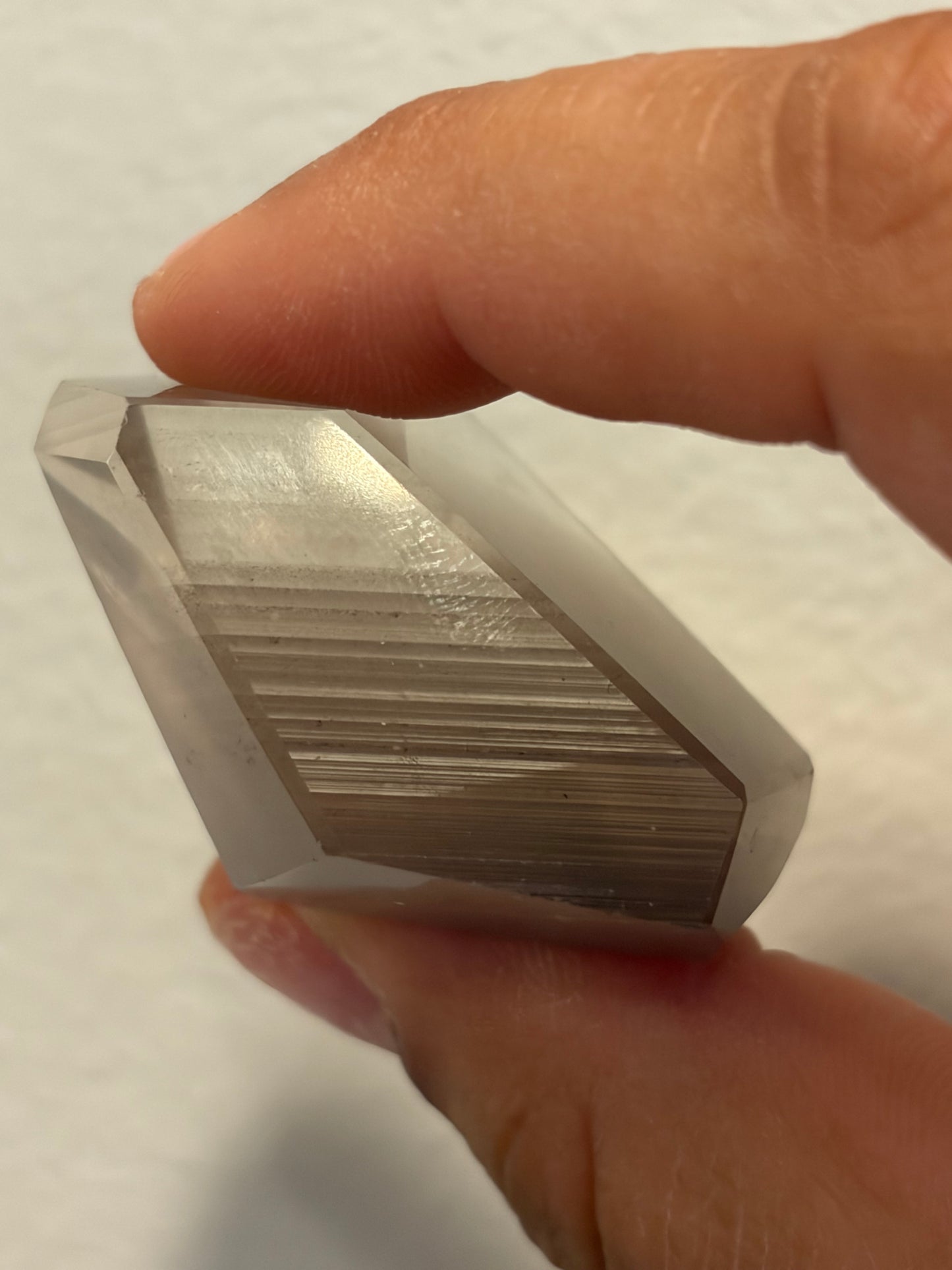 Pink Lithium in Quartz Freeform