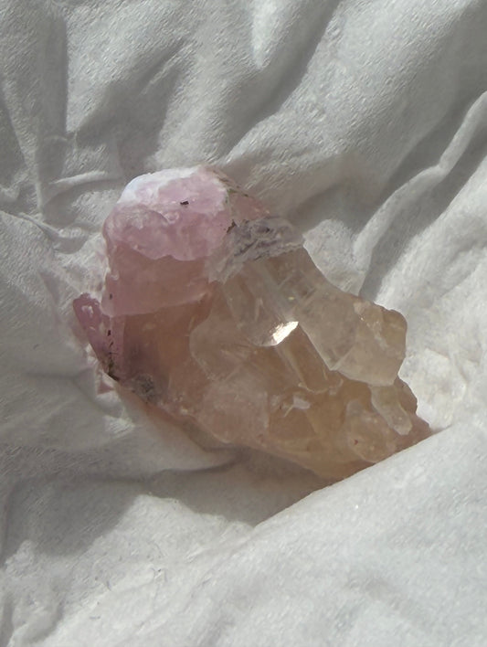 Cobaltoan Calcite - Small Point Cluster, from the DR of Congo
