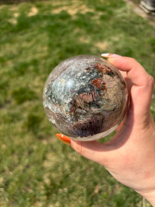 Garden Quartz Sphere - Large