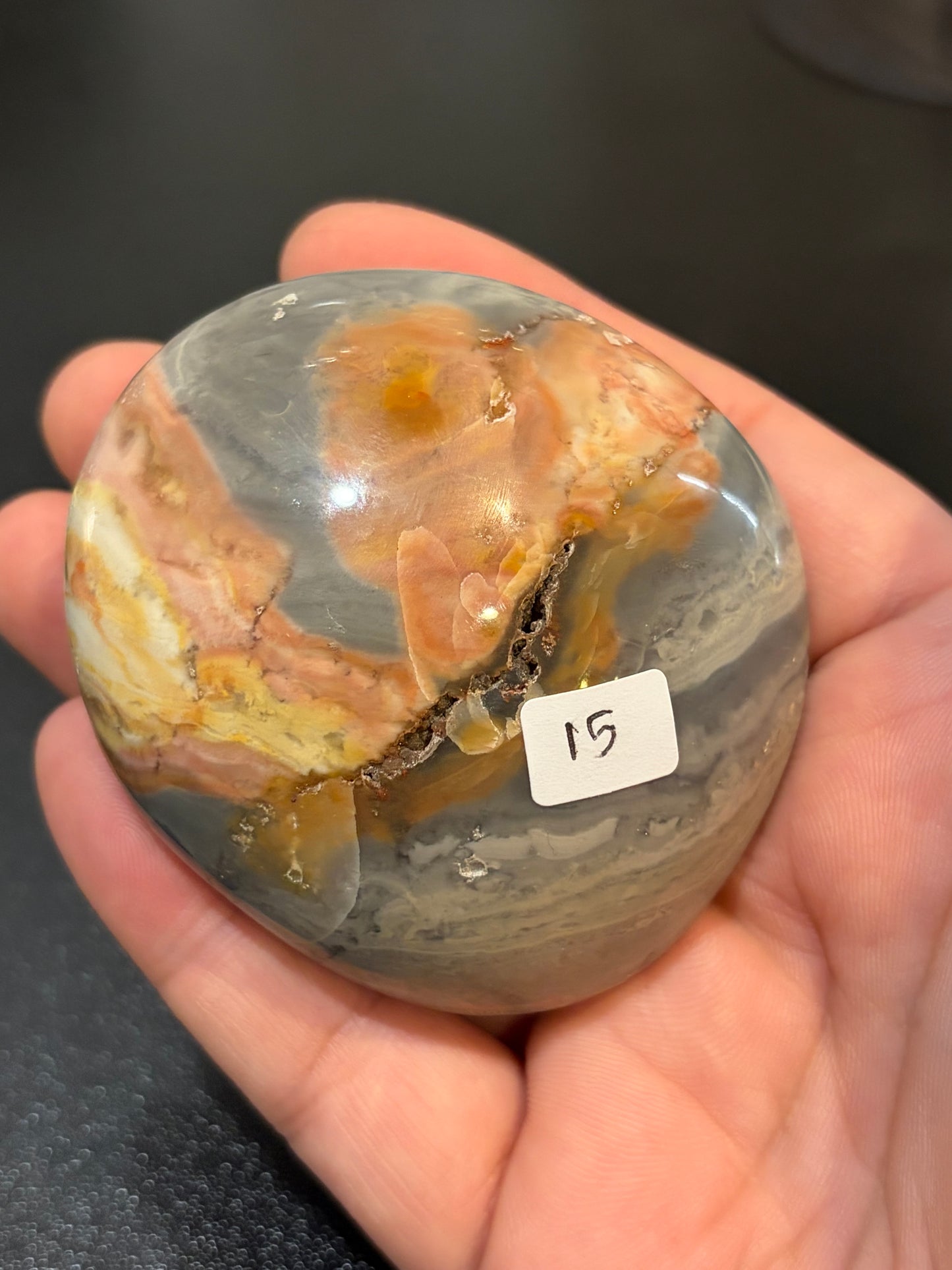 Polychrome Jasper Palmstone