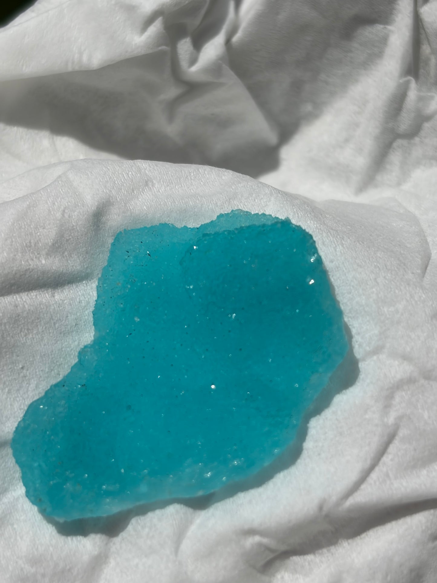 Blue Hemimorphite from the DR of Congo
