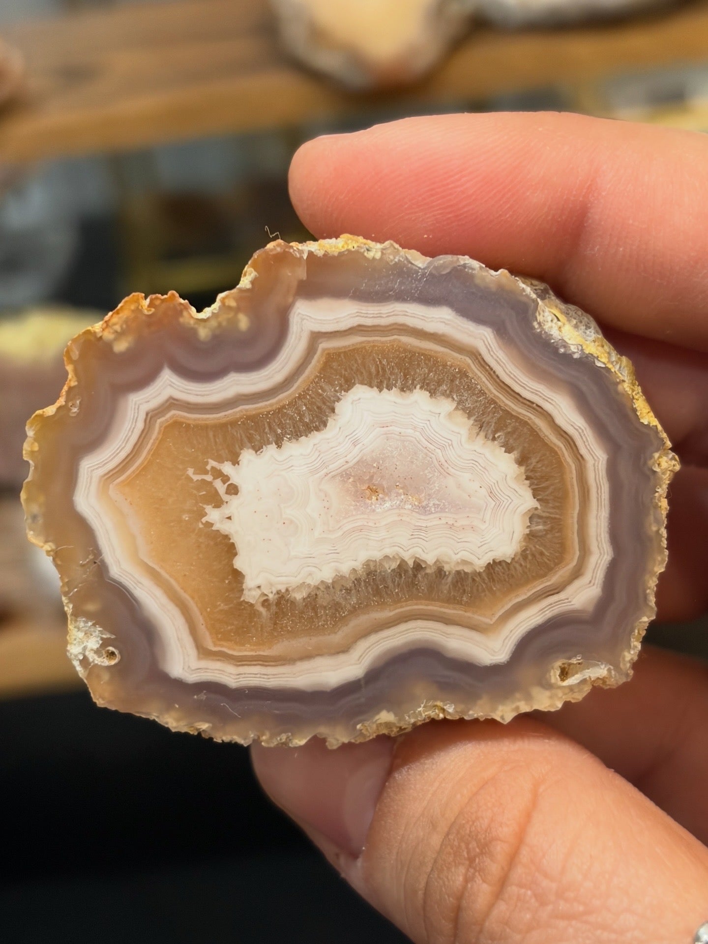 Druzy Laguna Agate
