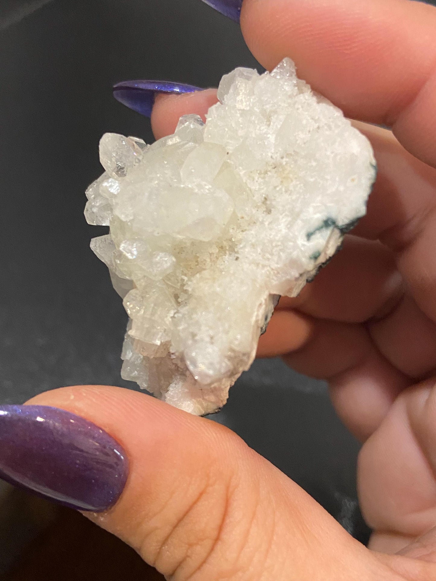 Apophyllite Cluster on Barite