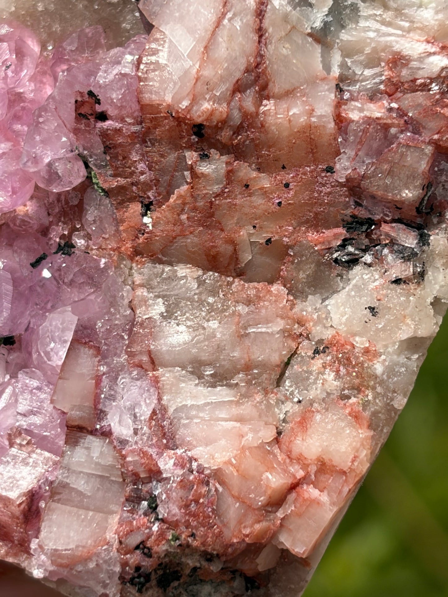 Cobaltoan Calcite - Extra Large Point Cluster, from the DR of Congo