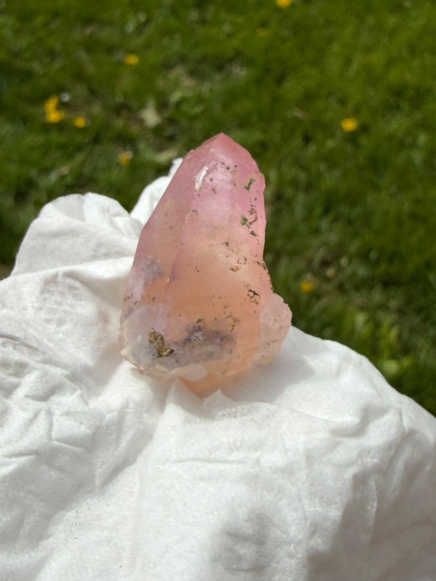Cobaltoan Calcite - Large Point, from the DR of Congo