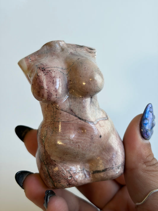 Porcelain Jasper Curvy Goddess Body - 30c