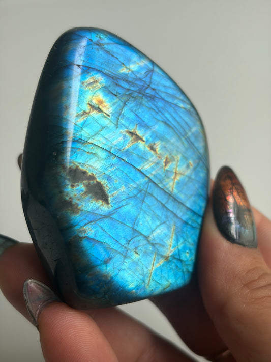 Labradorite Freeform w/ Blue Flash from Madagascar