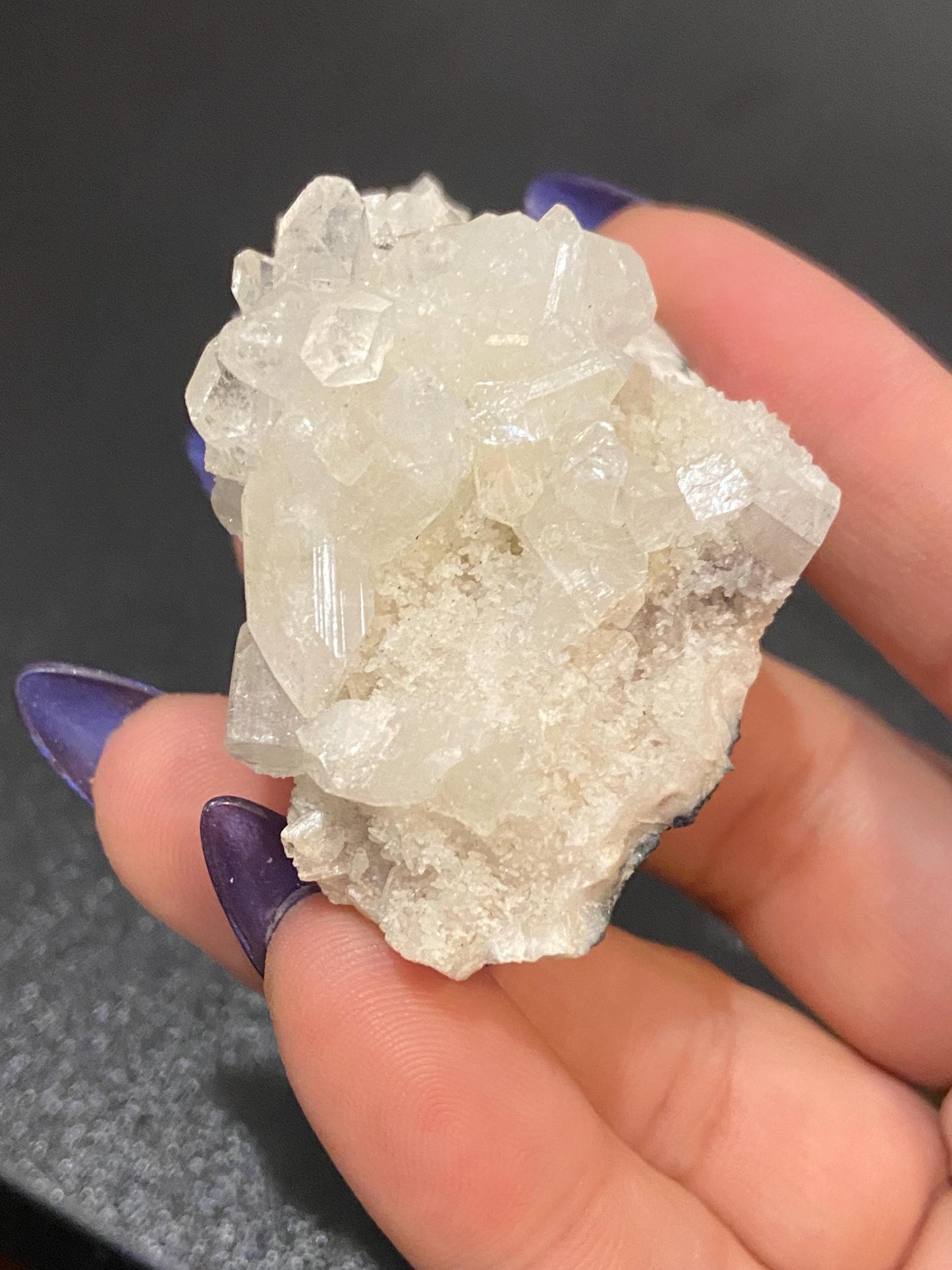 Apophyllite Cluster on Barite