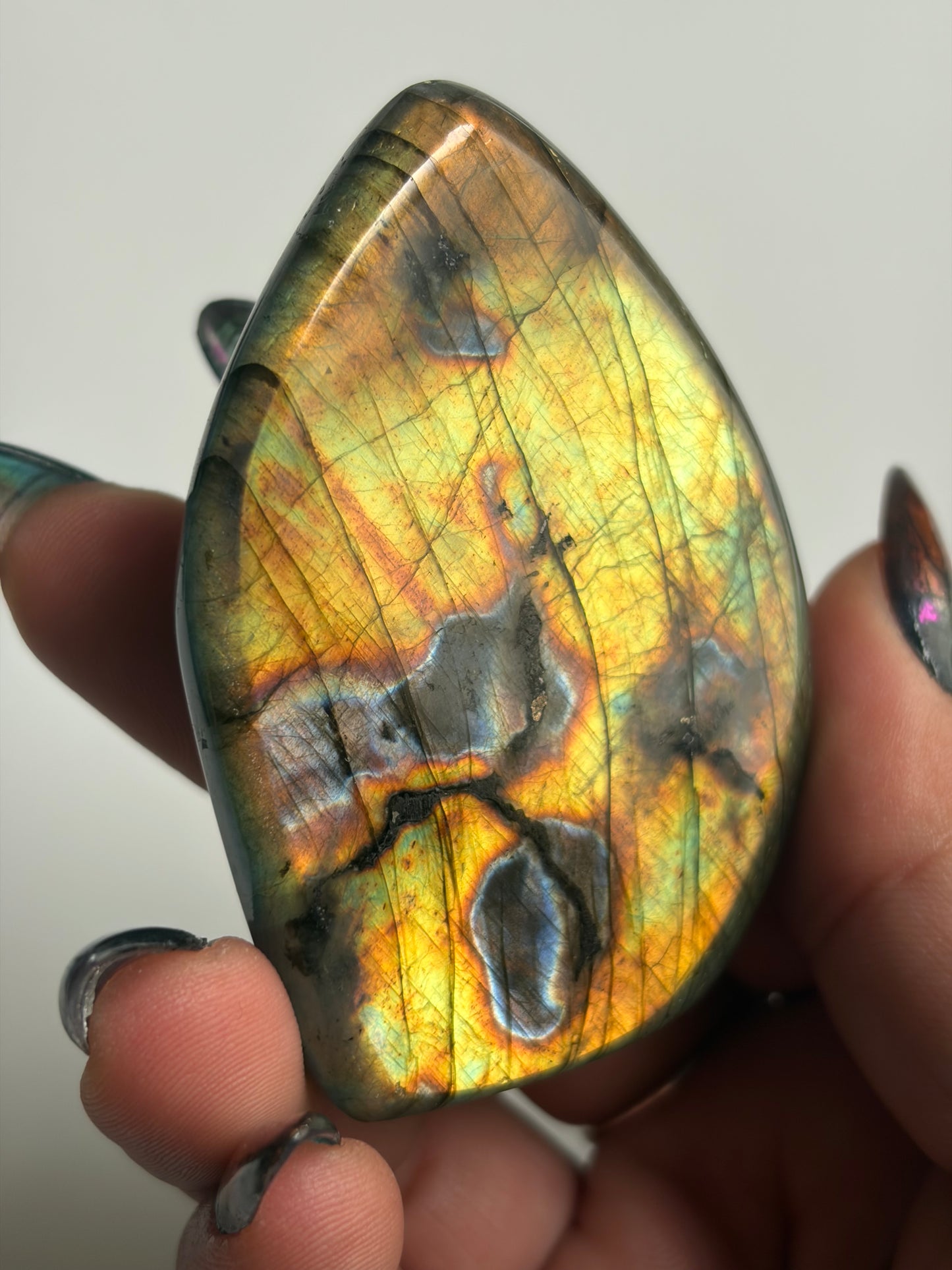 Labradorite Freeform w/ Funky Flash from Madagascar