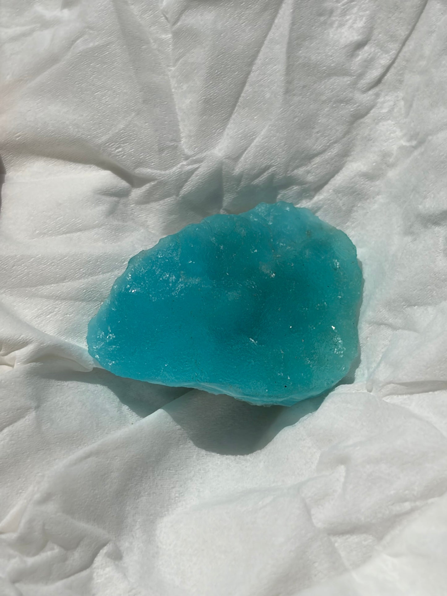 Blue Hemimorphite with Banding from the DR of Congo