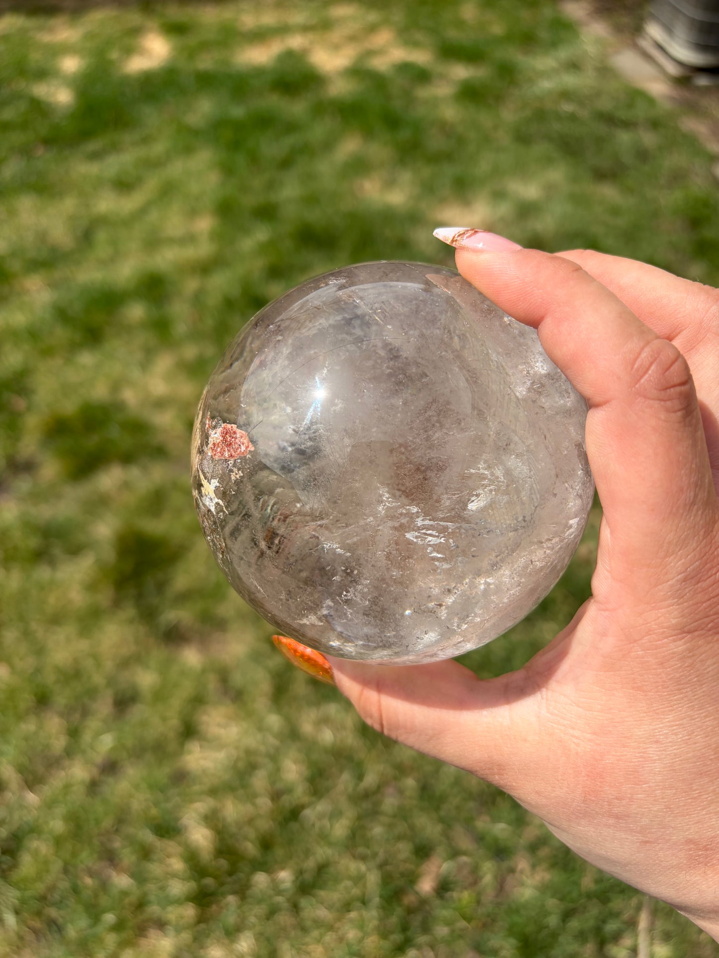 Garden Quartz Sphere - Large