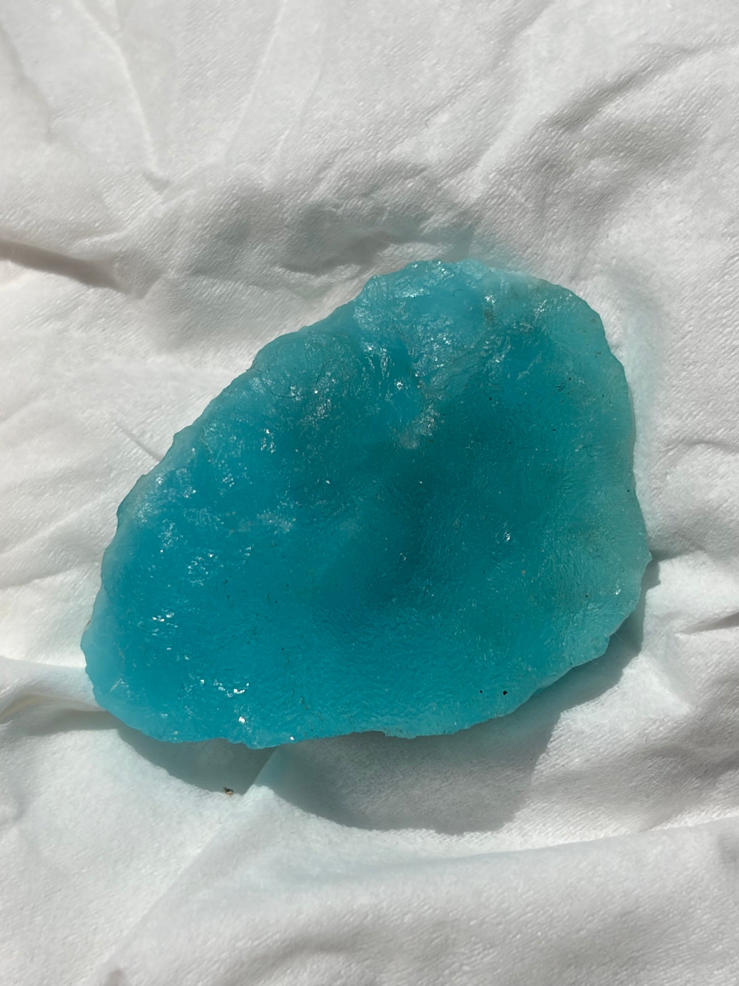 Blue Hemimorphite with Banding from the DR of Congo