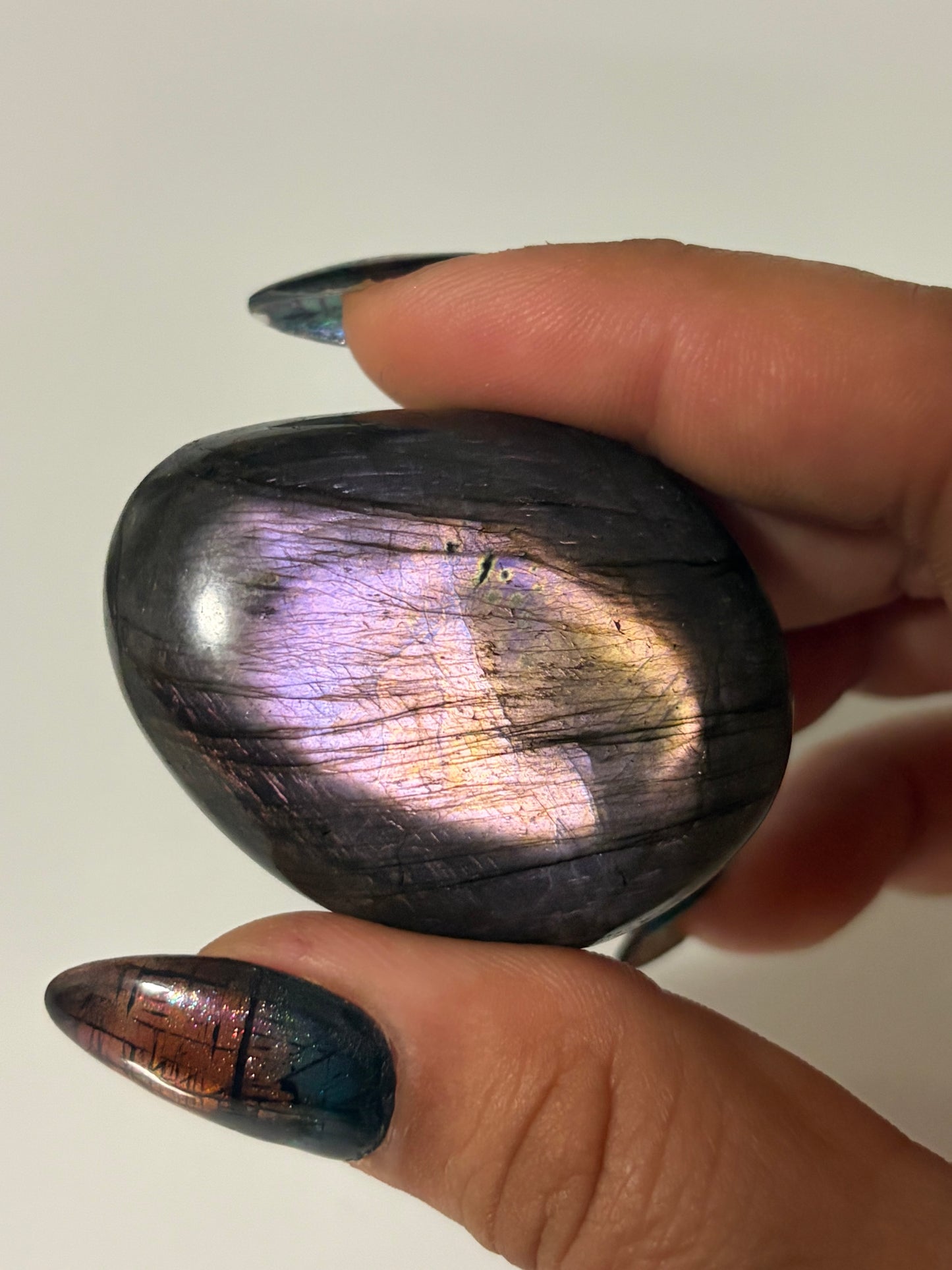 HQ Labradorite Palm Stone - Choose Your Own