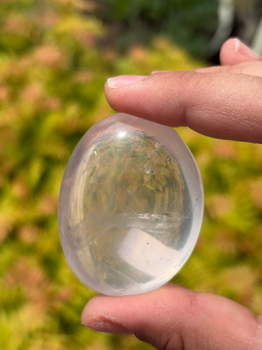 Star Rose Quartz Palmstone