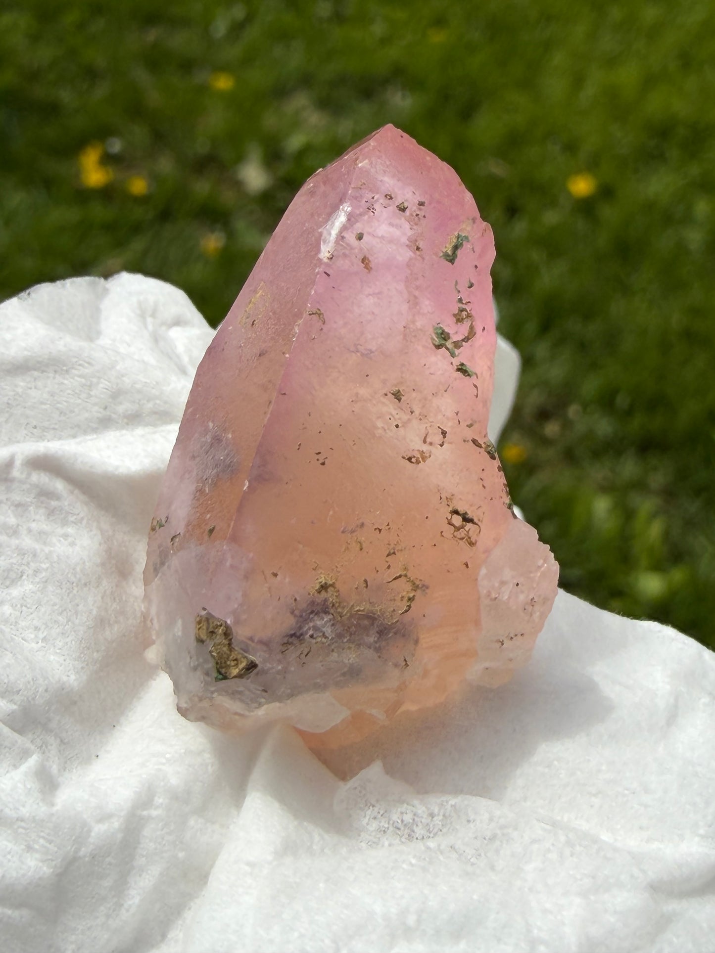 Cobaltoan Calcite - Large Point, from the DR of Congo