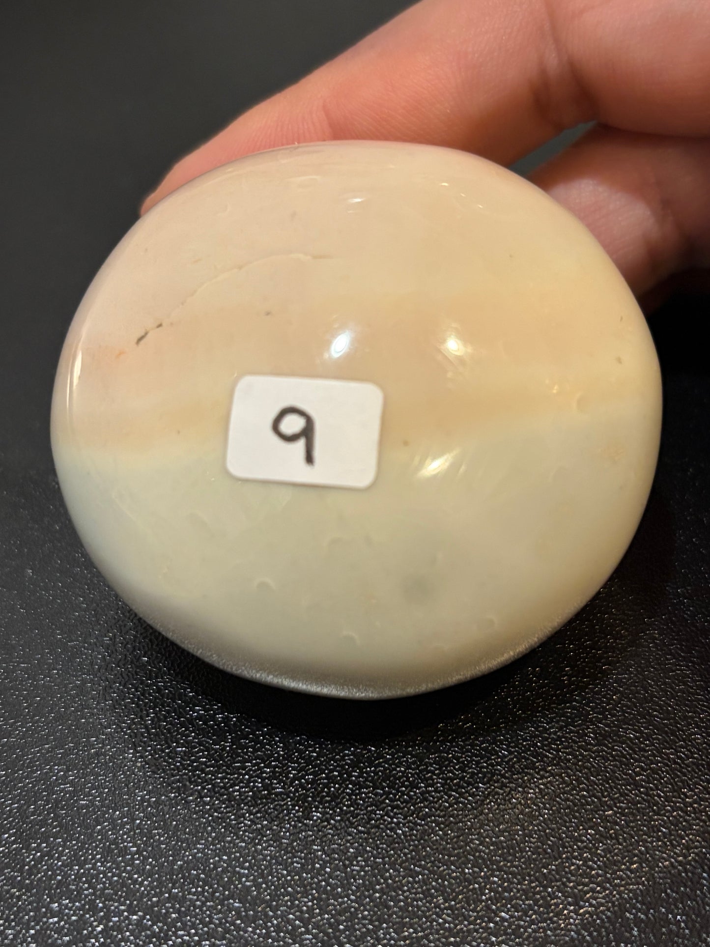 Pastel Sea Jasper Palm Stone