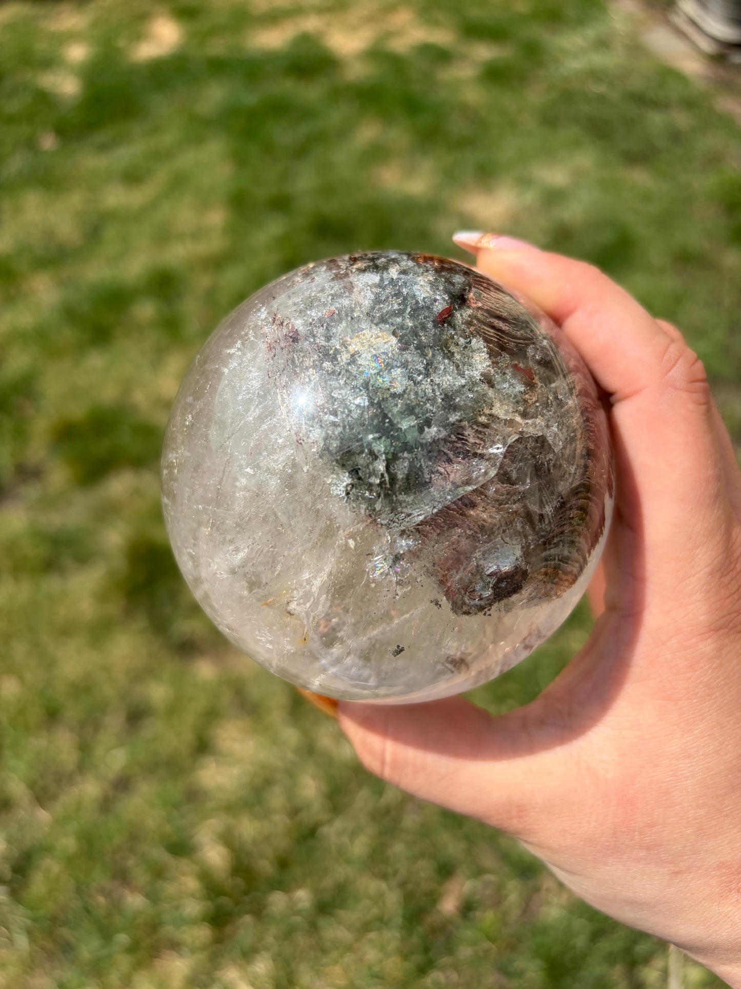 Garden Quartz Sphere - Large