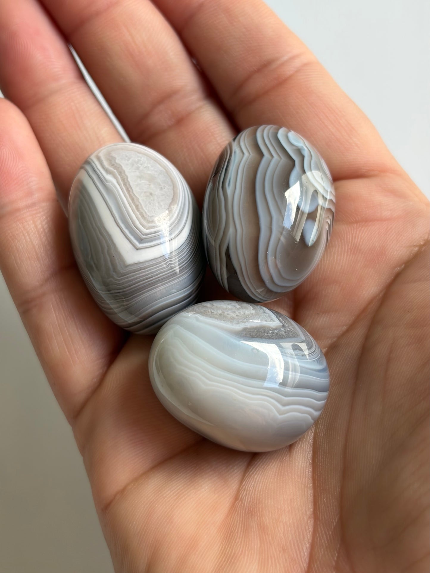 Botswana Agate Tumbles - Intuitively Picked