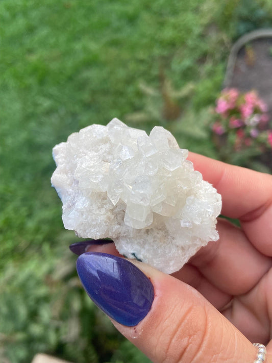 Apophyllite Cluster on Barite