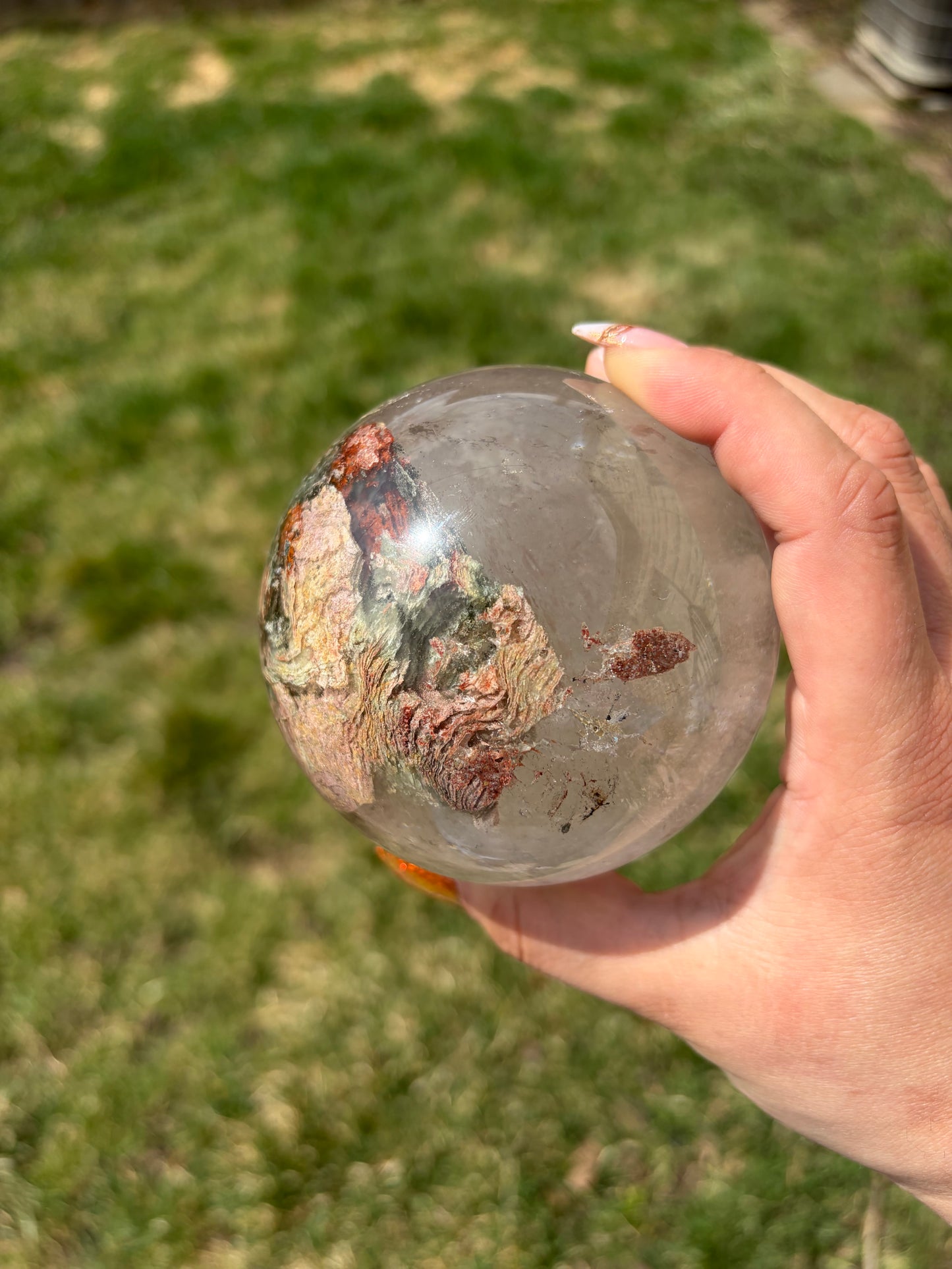 Garden Quartz Sphere - Large