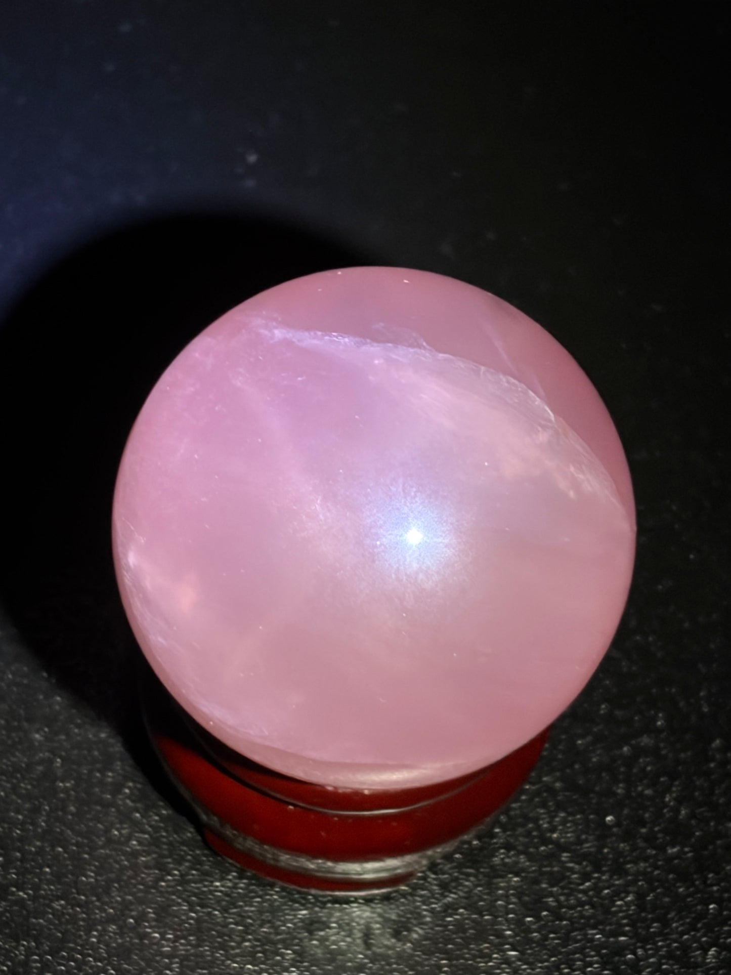 Juicy Dark Star Rose Quartz from Madagascar
