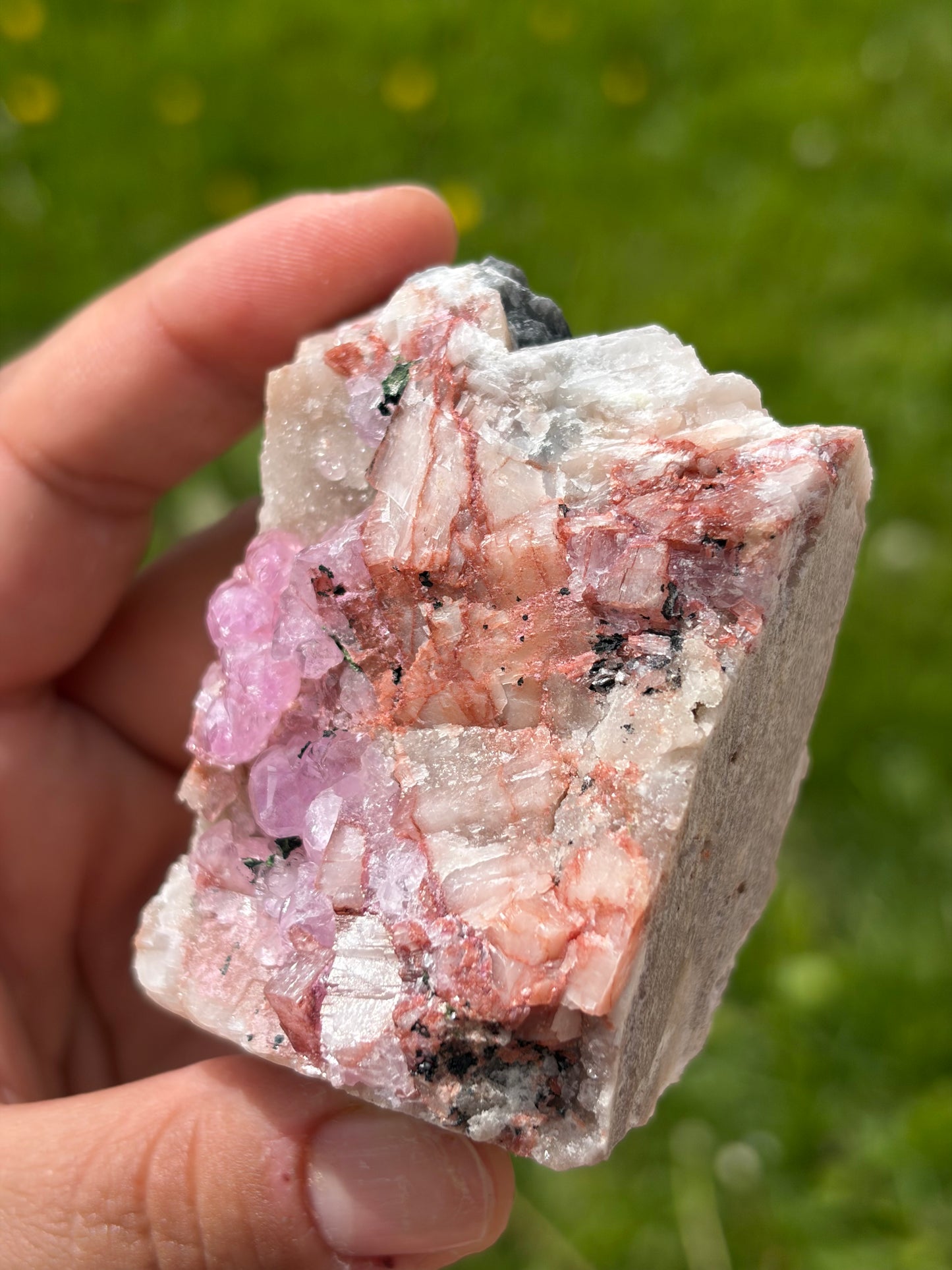 Cobaltoan Calcite - Extra Large Point Cluster, from the DR of Congo